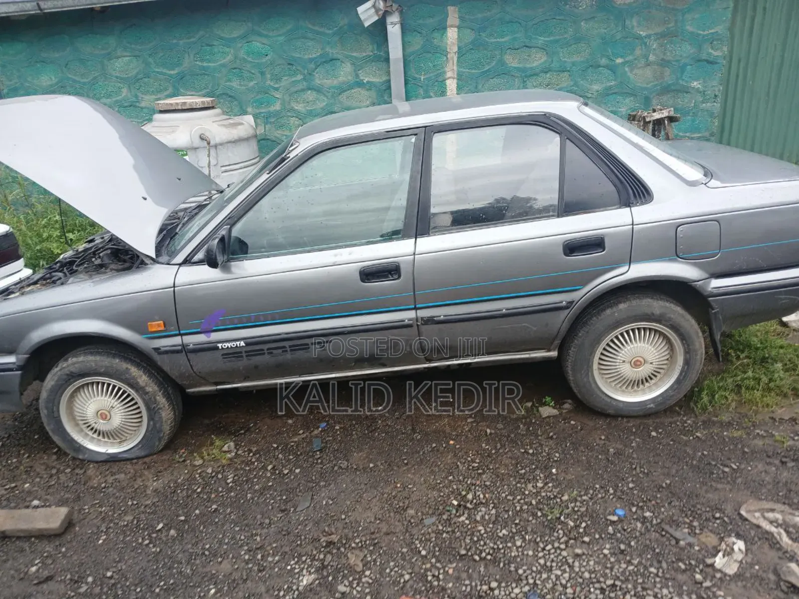 Toyota Corolla II 1990 Gray