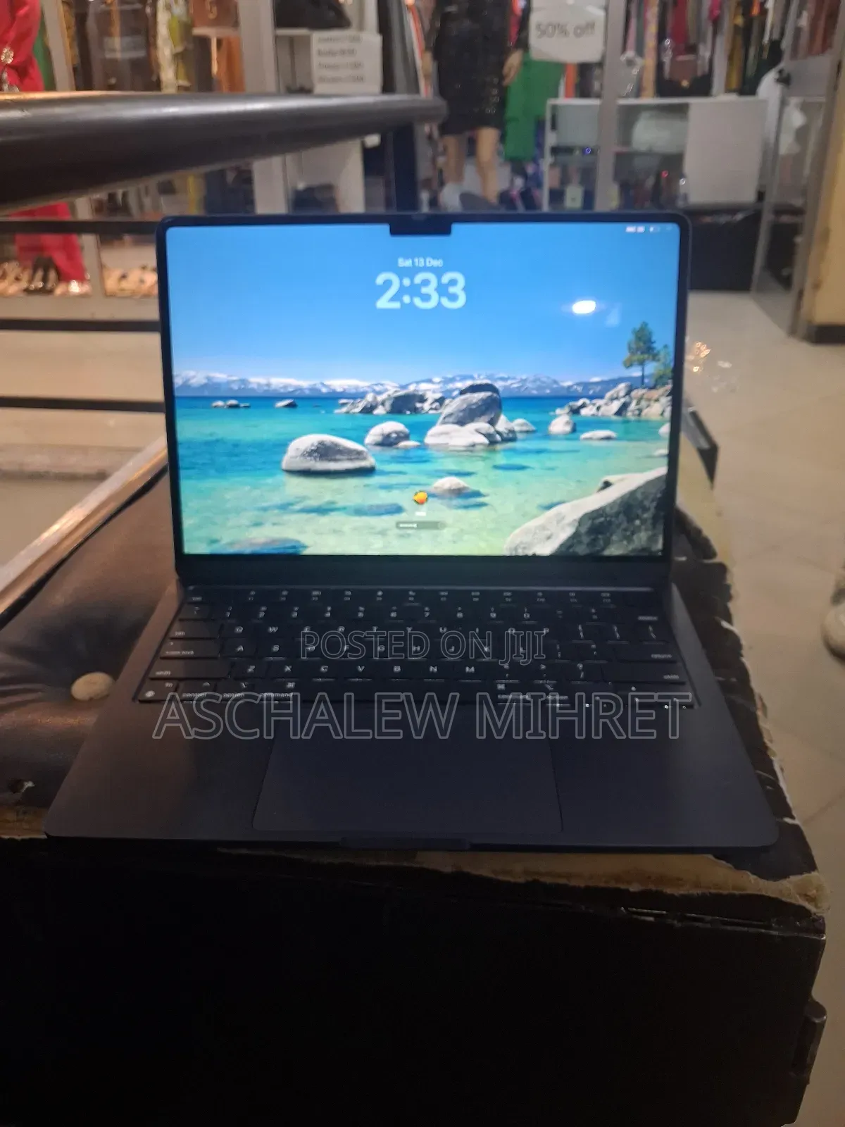 New Laptop Apple MacBook Air 2024 M3 13-Inch 8GB Apple M3 SSD 256GB