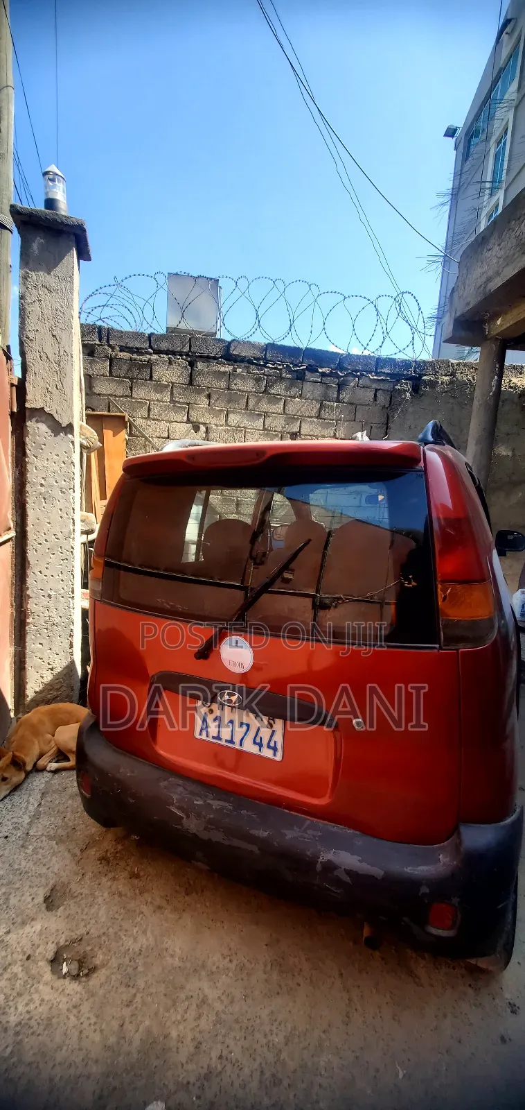 Hyundai Atos 1998 Red