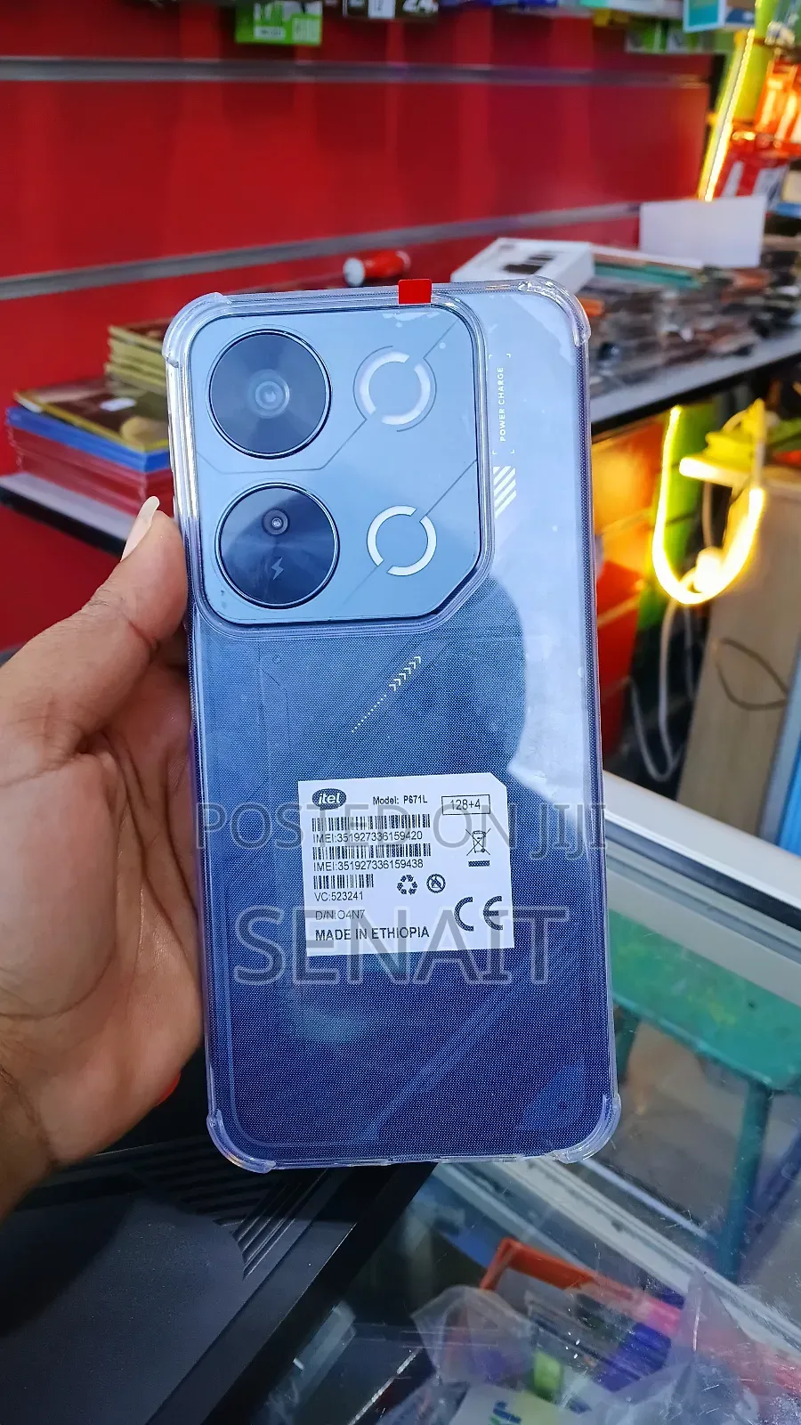 New Itel P65C 128 GB Gray