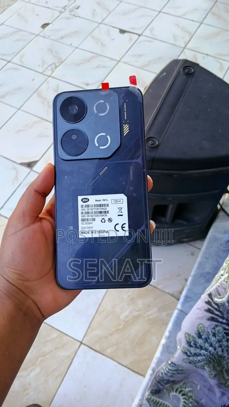 New Itel P65C 128 GB Gray