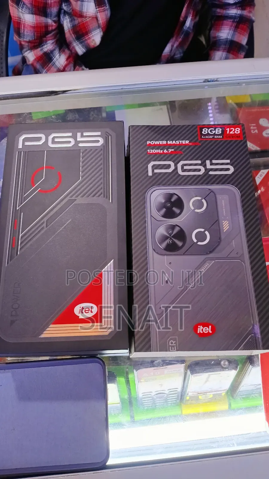 New Itel P65C 128 GB Gray