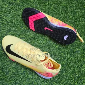 Nike Air Zoom Futsal Yellow Foot Ball Shoes
