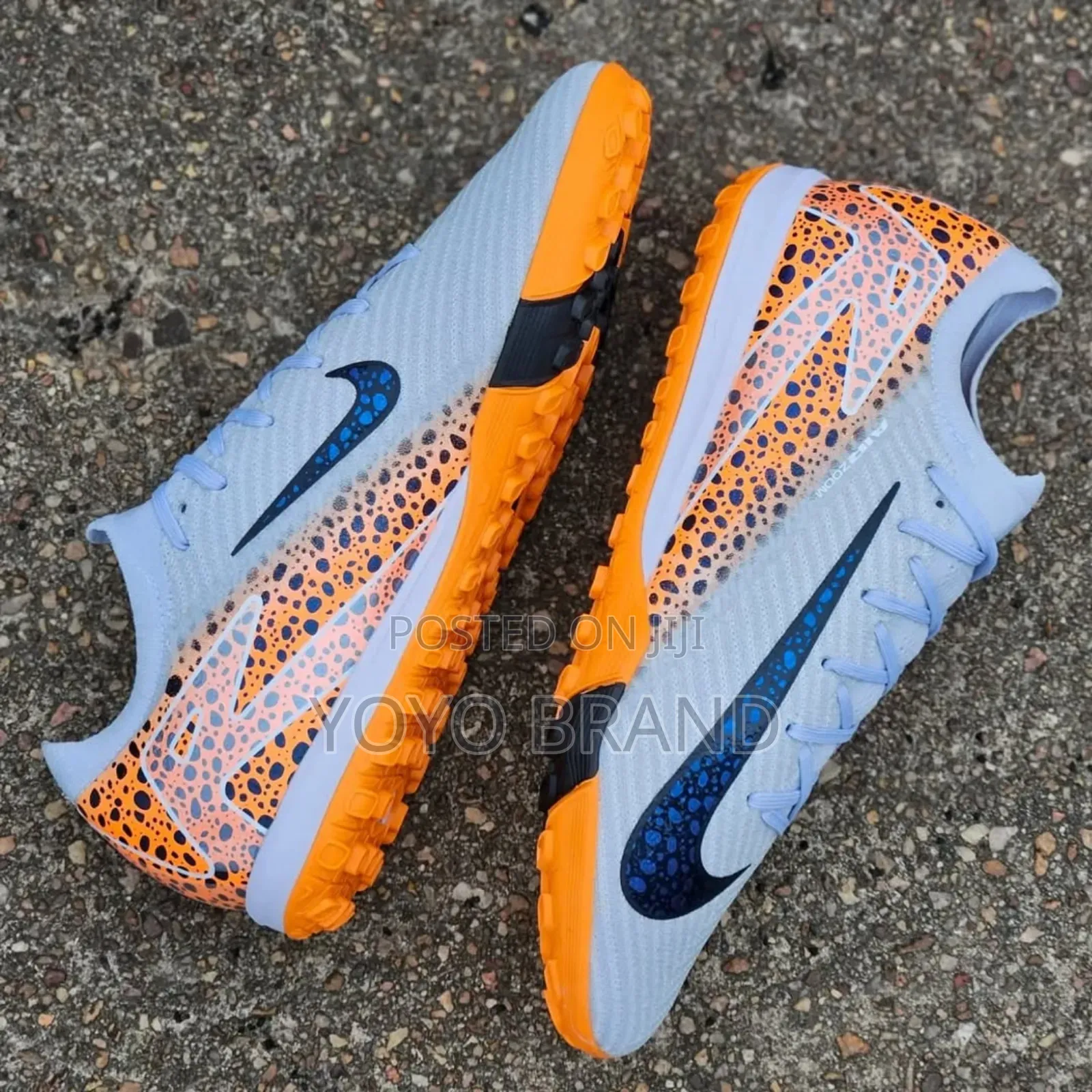 Nike Air Zoom Futsal Gray Foot Vall Shoes