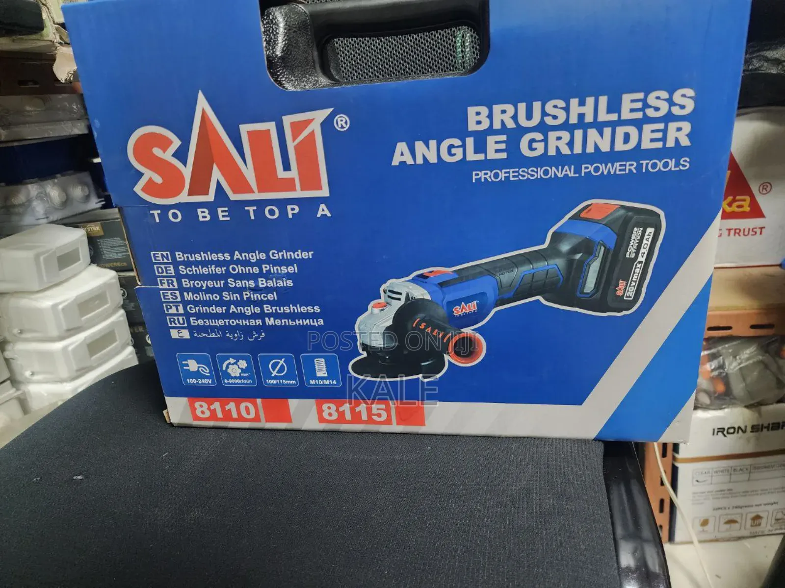 Brushless Angle Grinder