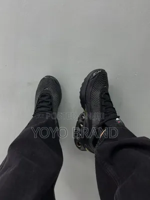 Nike Air Max Dn Black Golden Fashion Shoes