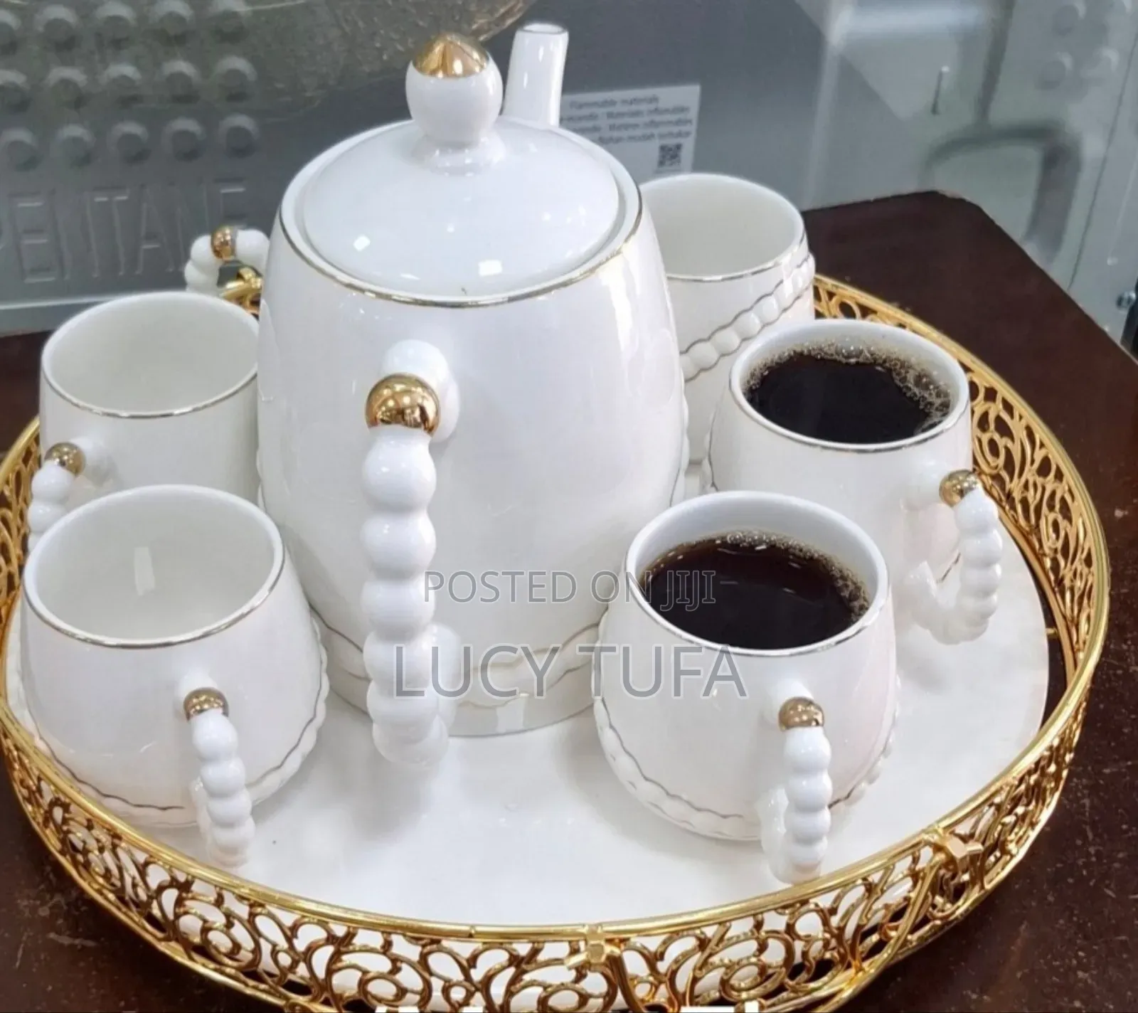 Ceramic Milk And Tea Complet Set