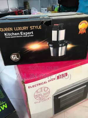 Queen Luxury Style Kitchen Expert Food Processor 6 Liter – 1500 ዋት