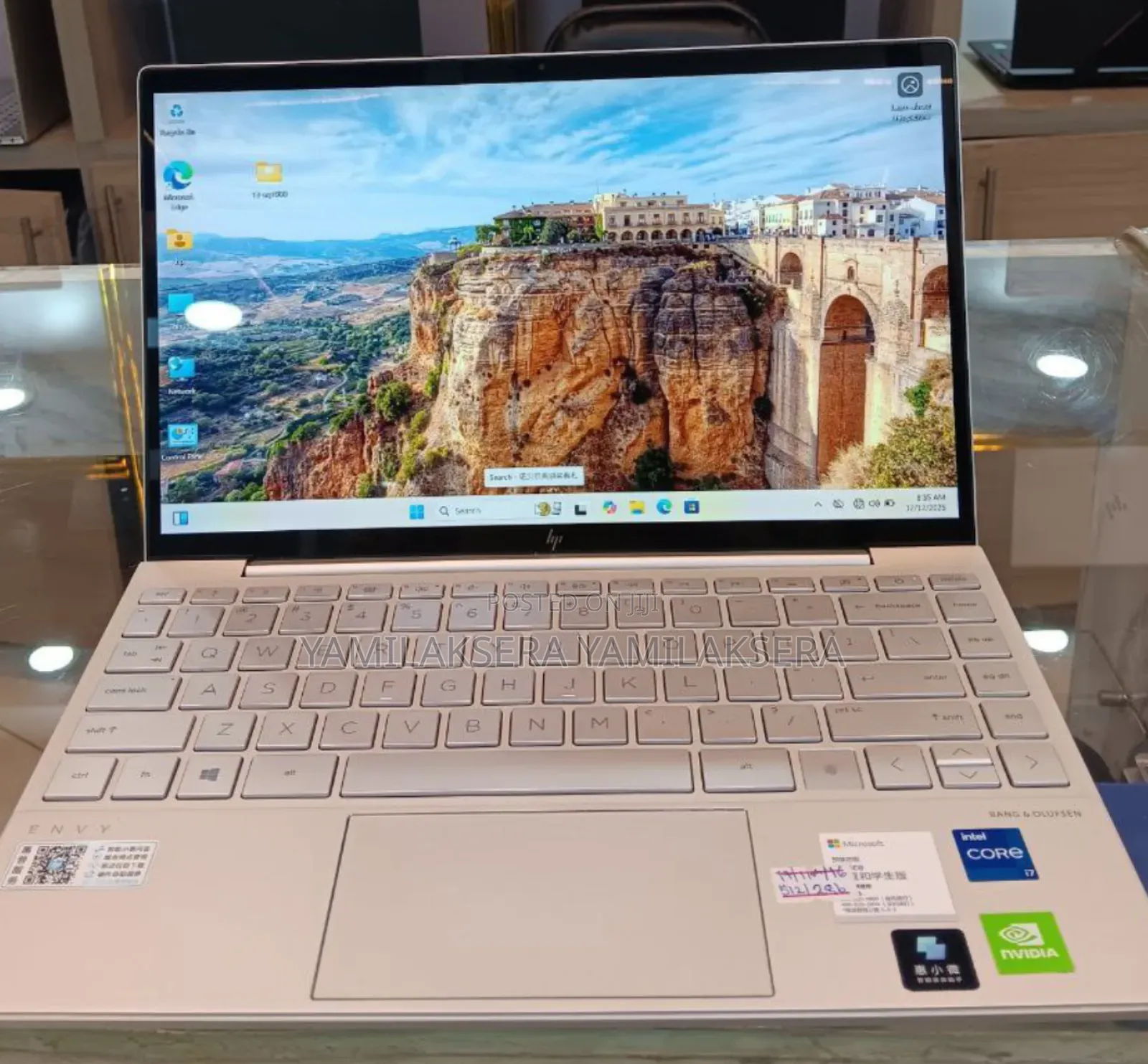 New Laptop HP Envy 13 16GB Intel Core I7 SSD 512GB