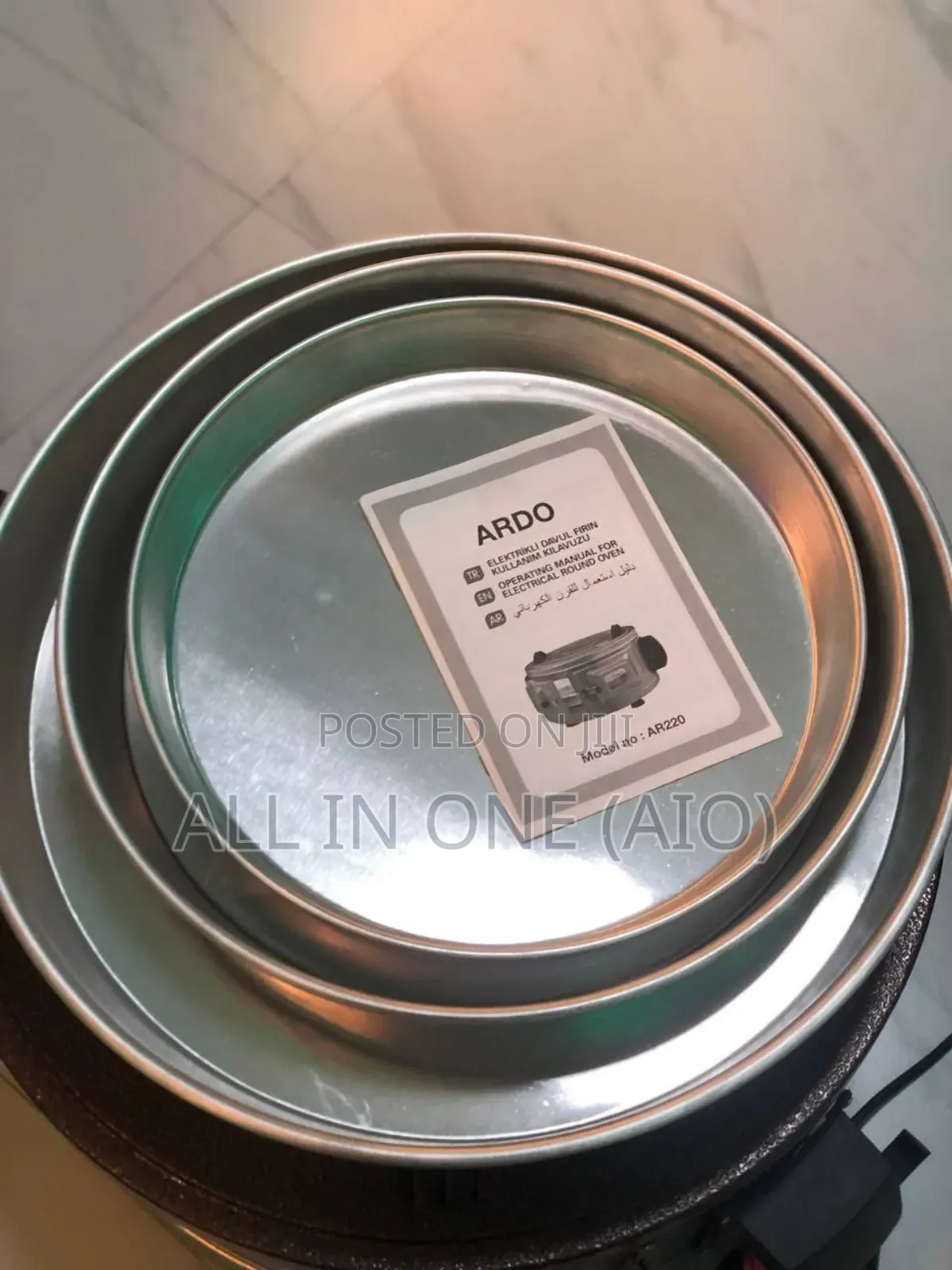 Ardo Electrical Round Oven Model Ar220