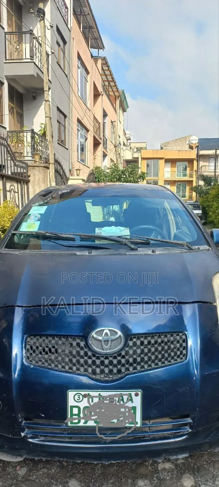 Toyota Yaris 2005 Blue