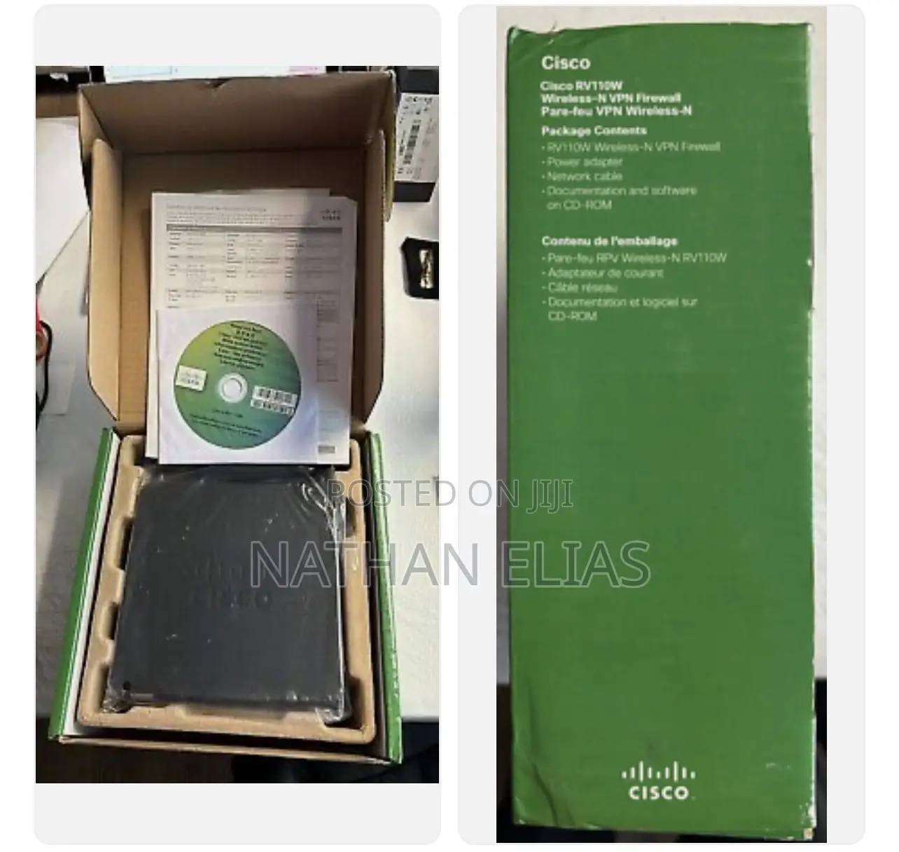 40 Pieces Cisco Rv110w Small Business Wireless N VPN Firewall Router