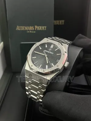 Photo - Audemars Piguet Quartz Royal Oak Stainless Steel/ Black Dial