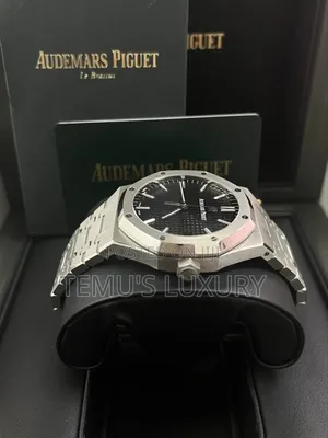 Audemars Piguet Quartz Royal Oak Stainless Steel/ Black Dial