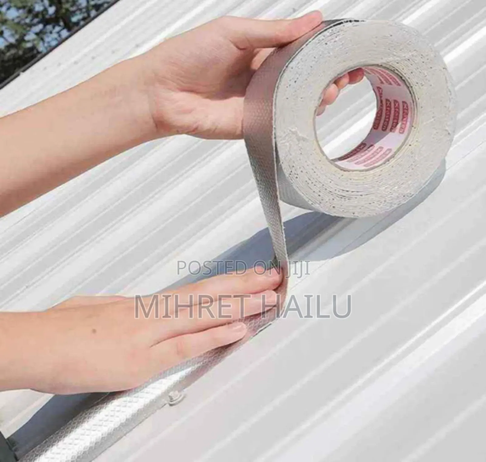 ለተቀደደ ጣራ ፣ ሮቶ፣ ፒቪሲ ቱቦ መድፈኛ አልሙኒየም High Polymer Butyl Rubber Waterpro