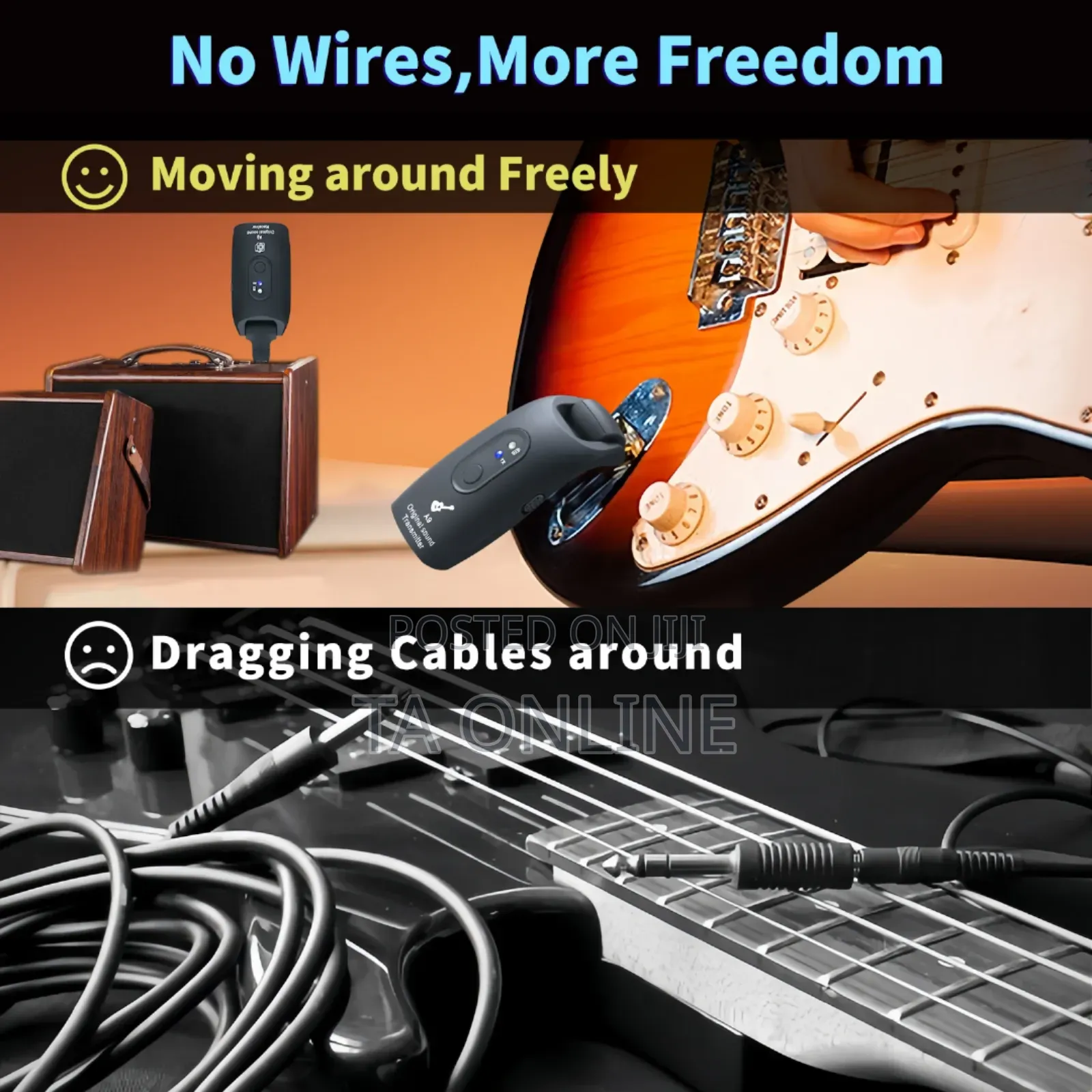 Wireless Guitar Transmitter