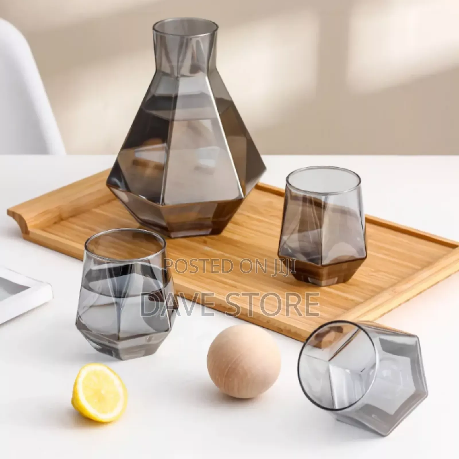 7pcs Glass Water Set