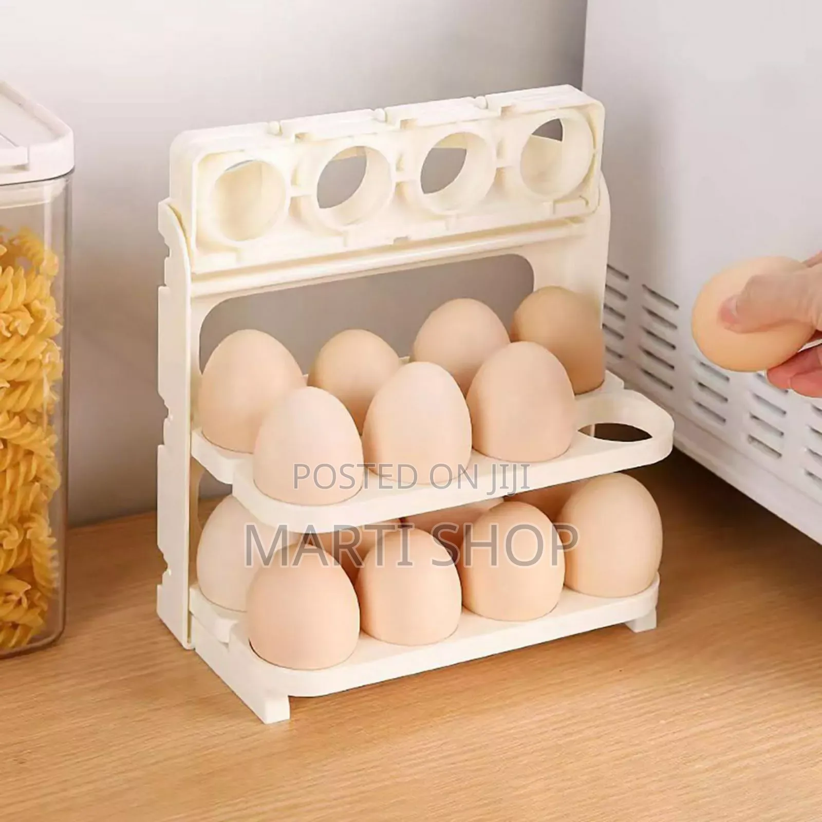 Folding Egg Rack