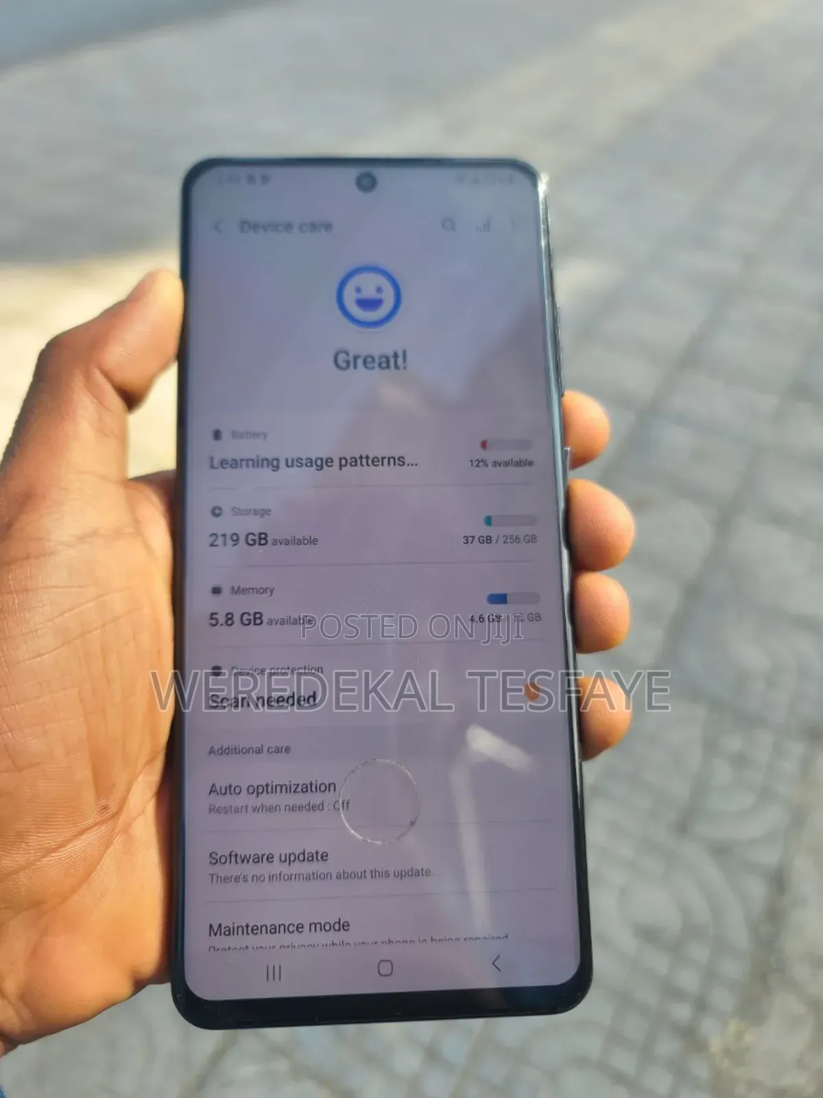 Samsung Galaxy S20 Ultra 5G 256 GB Black