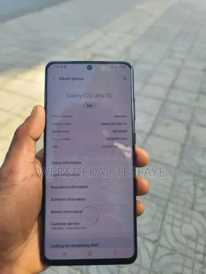 Samsung Galaxy S20 Ultra 5G 256 GB Black