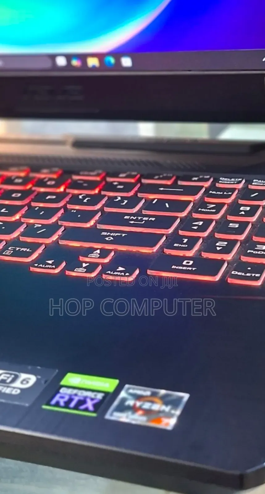 New Laptop Asus TUF Gaming A15 16GB AMD Ryzen 7 SSD 512GB