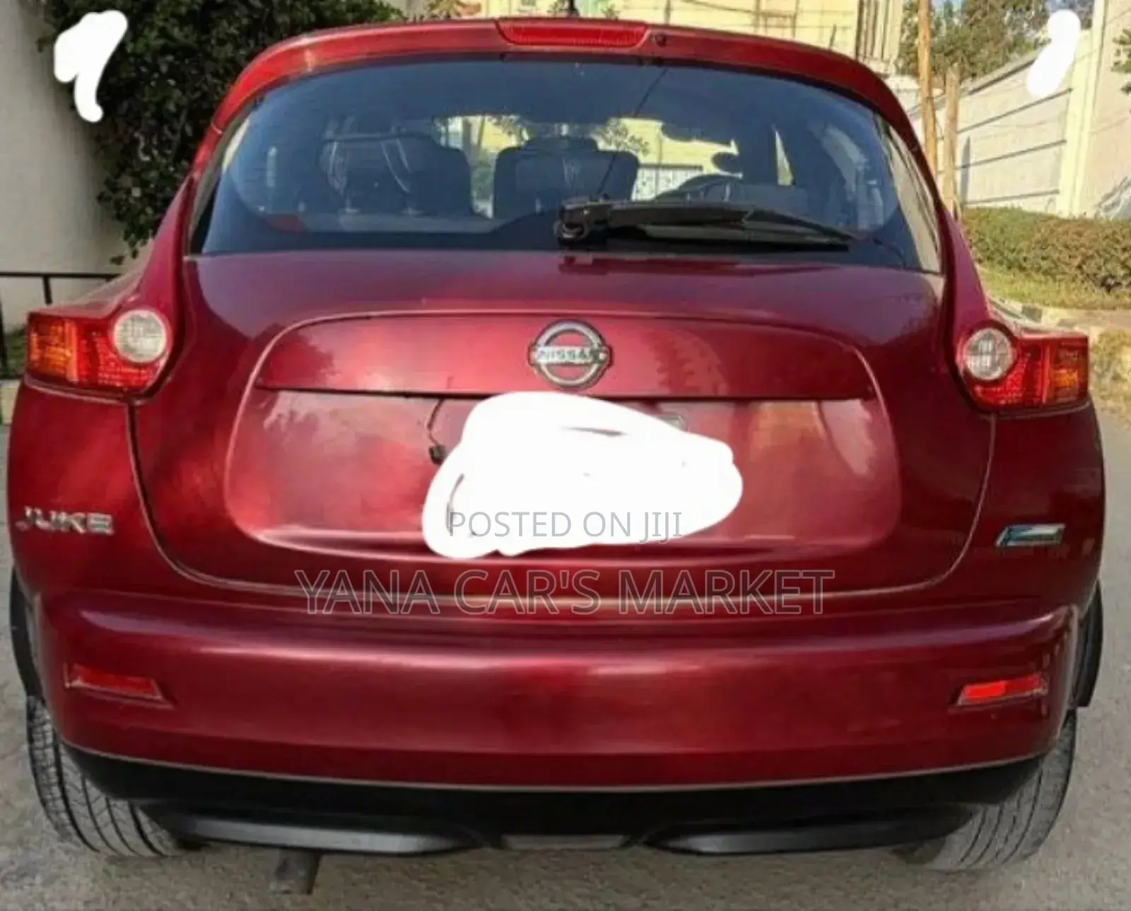 Nissan Juke 2013 Red