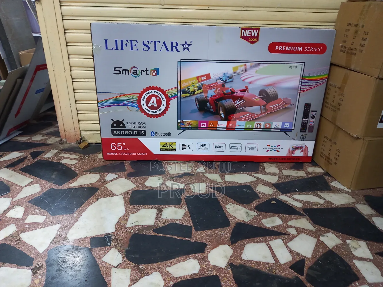 Life Star 65 Inch Tv Smart Android 15 Android