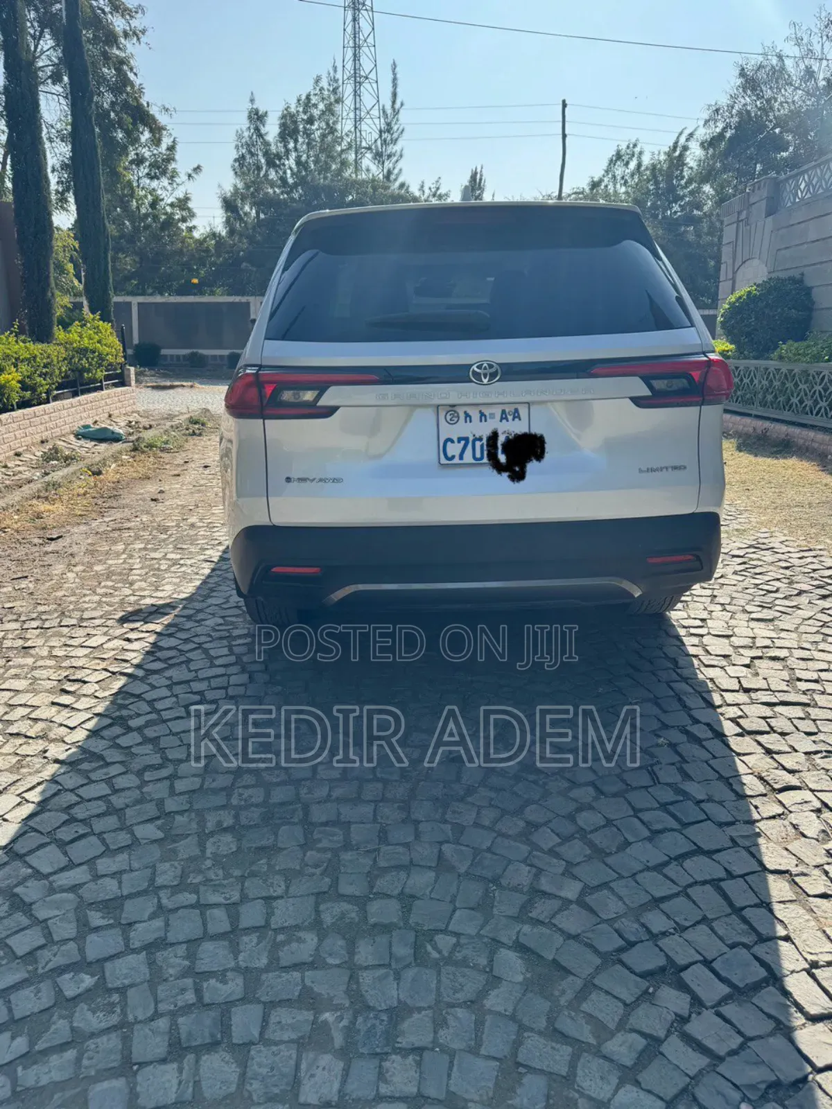 Toyota Grand Highlander Hybrid 2025 White