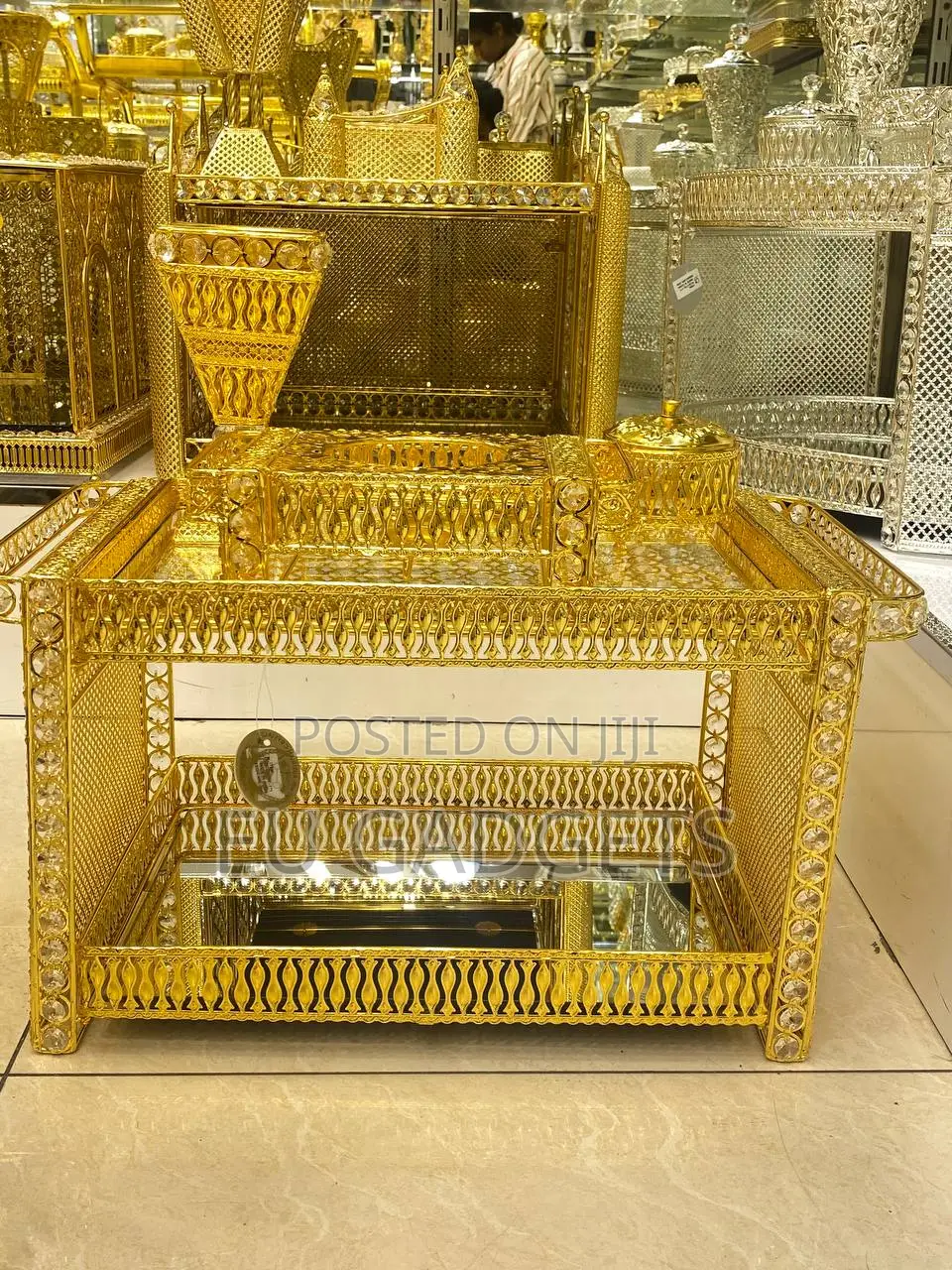 Golden Rekebot For Coffee Ceremony