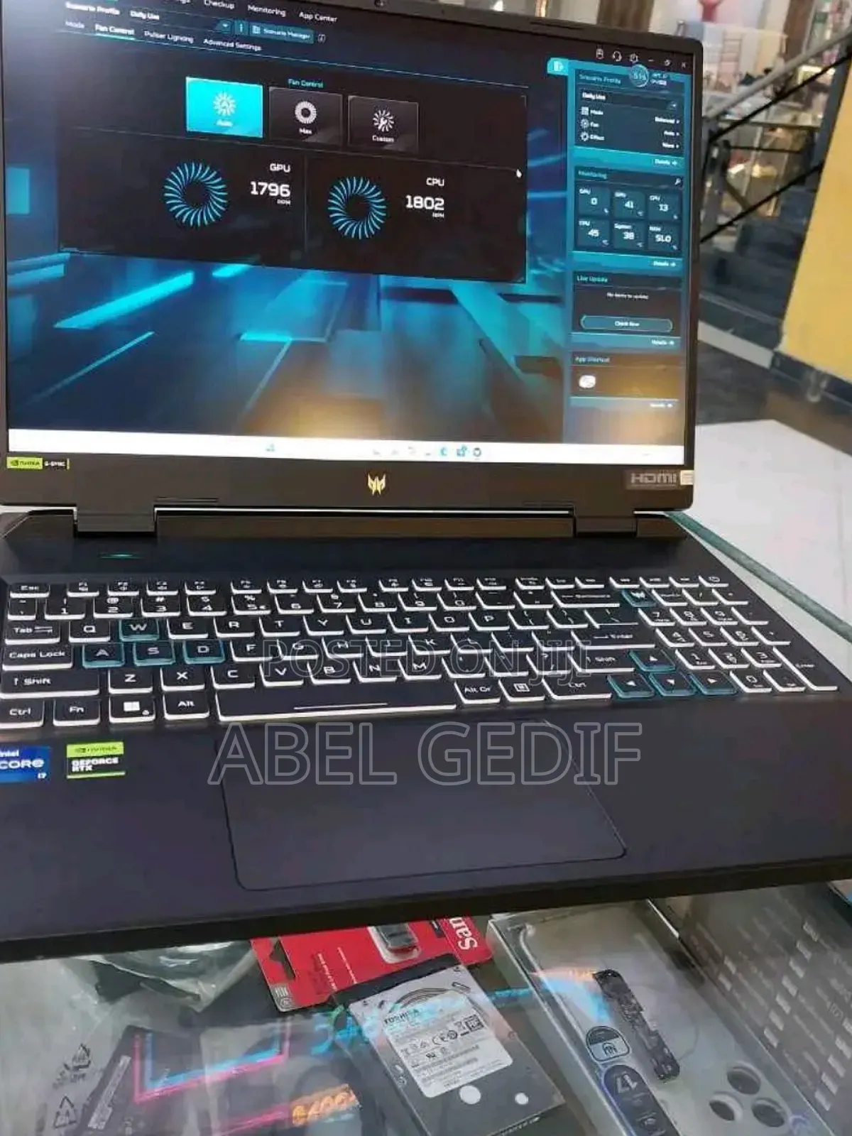 New Laptop Acer Predator Helios 300 16GB Intel Core I7 SSD 512GB
