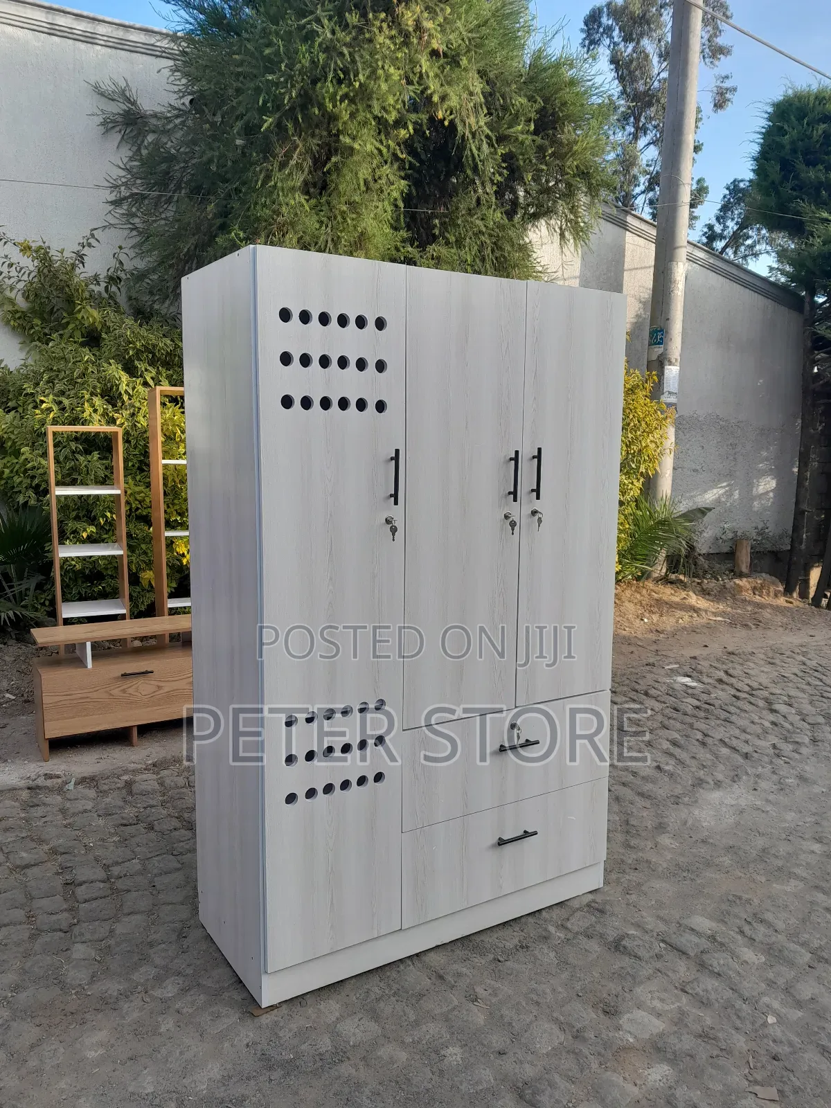 Full Laminated Mdf1.20cm ቁምሳጥን