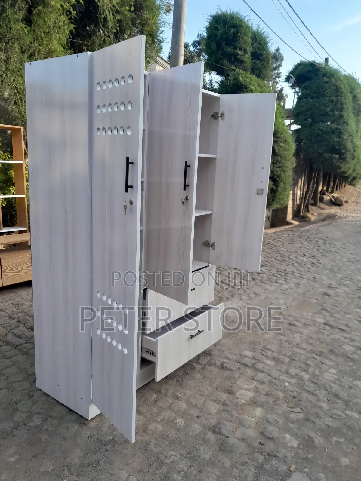 Full Laminated Mdf1.20cm ቁምሳጥን