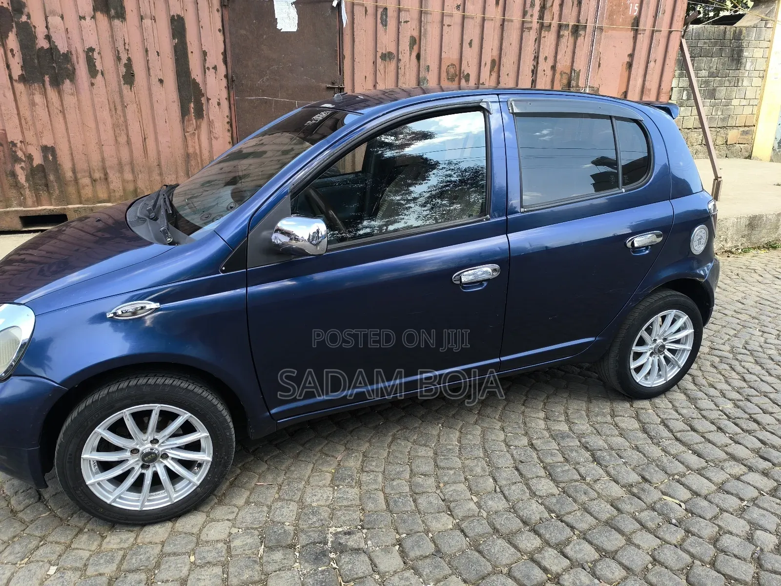 Toyota Vitz 1.0 FWD 3dr 2001 Blue