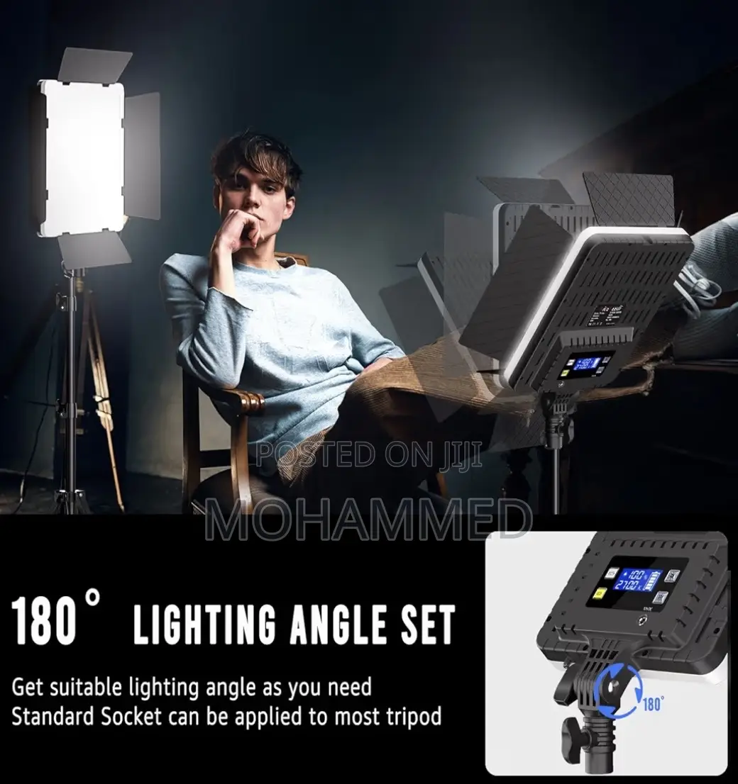 Niceveedi 2-Pack Photography Lighting Kit. Lighting Ki