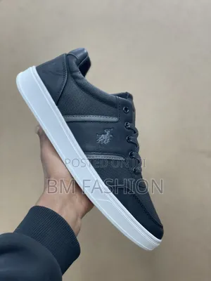 Photo - Uspa Black White Kicks - Mixed Material, Cloud Walk