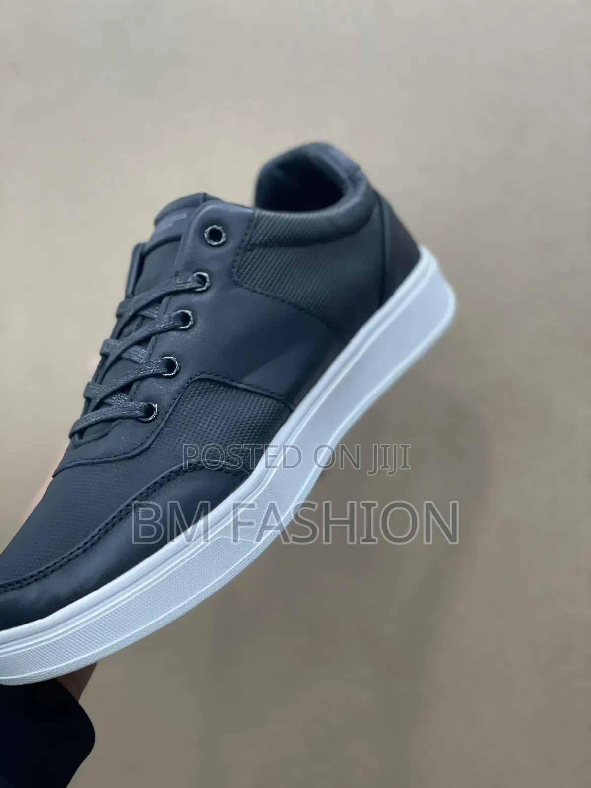 Uspa Black White Kicks - Mixed Material, Cloud Walk