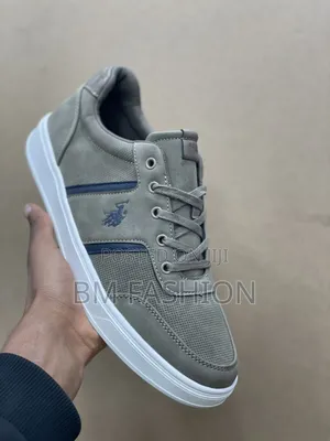 Photo - Versatile U.S Polo Assn, Mixed Upper White Sole, Easy Wear