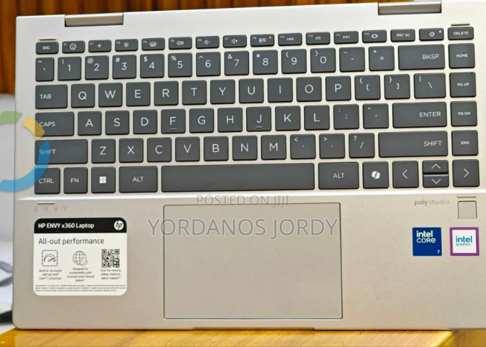 New Laptop HP Envy X360 16GB Intel Core i7 SSD 512GB