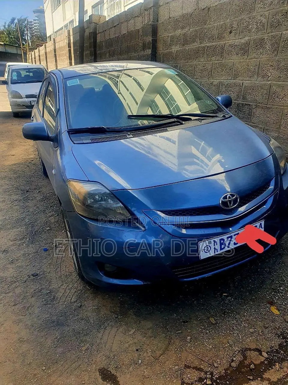 Toyota Yaris Sedan Automatic 2007 Blue