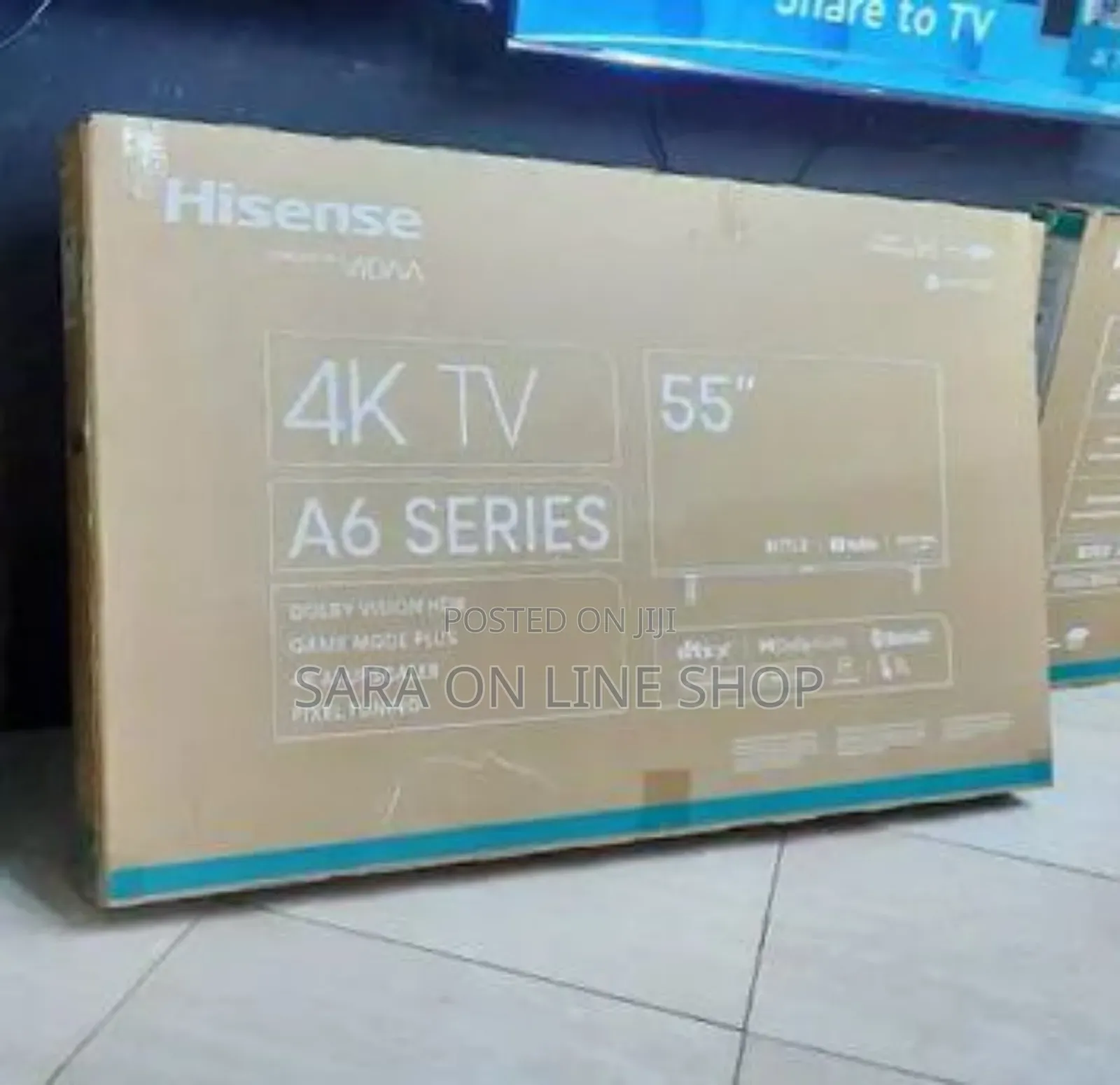 Hisense 55" Uhd Smart A6 Series Tv *Free Delivery *