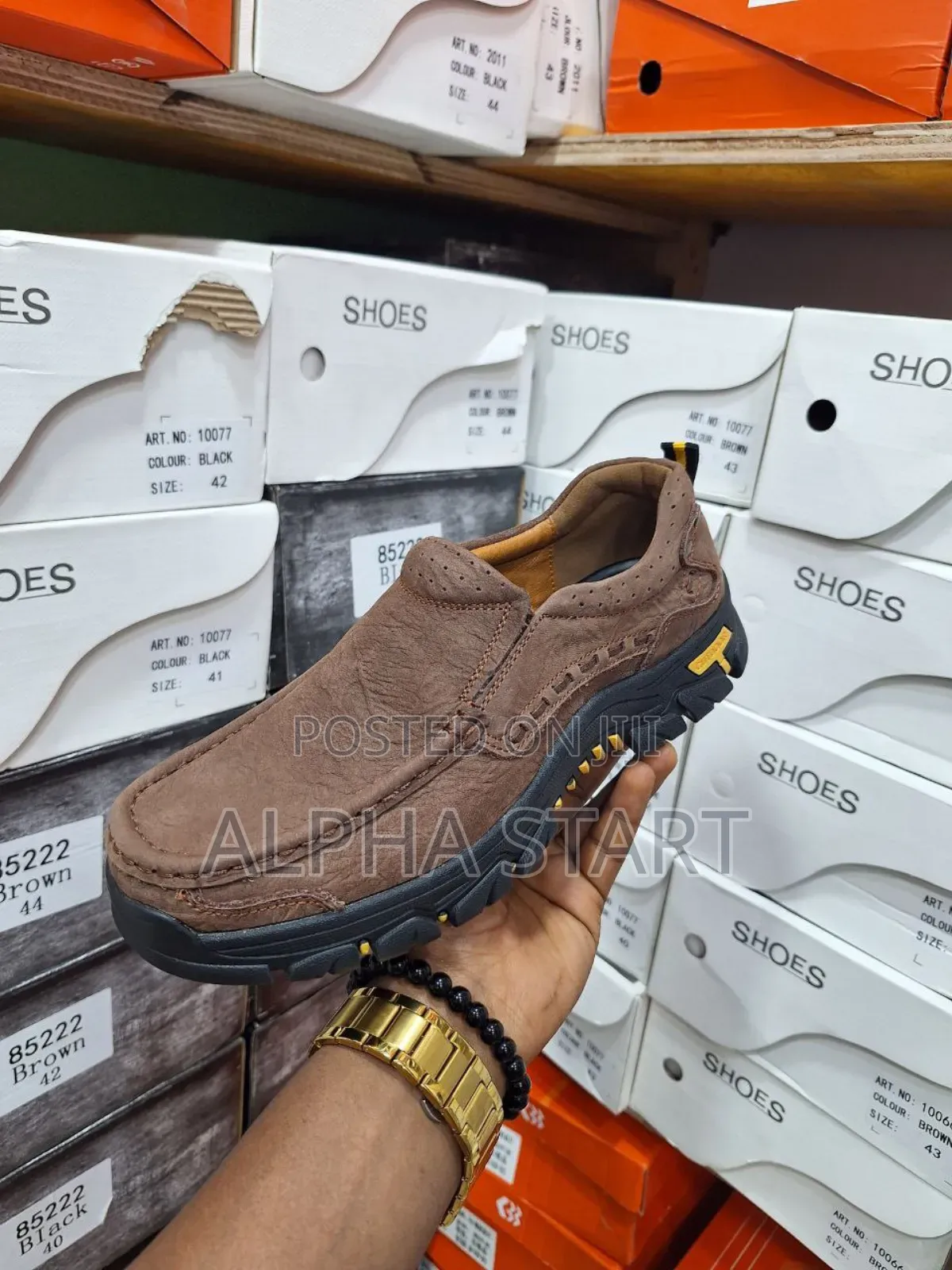 New Arrival Casual Leather Shoes Stock Product