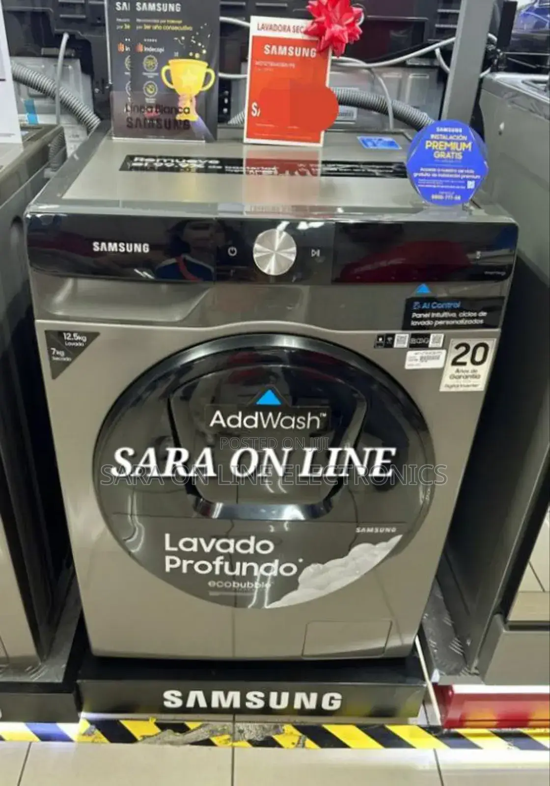 Samsung 12.5/7kg New Washing Machine ☆Free Delivery ☆