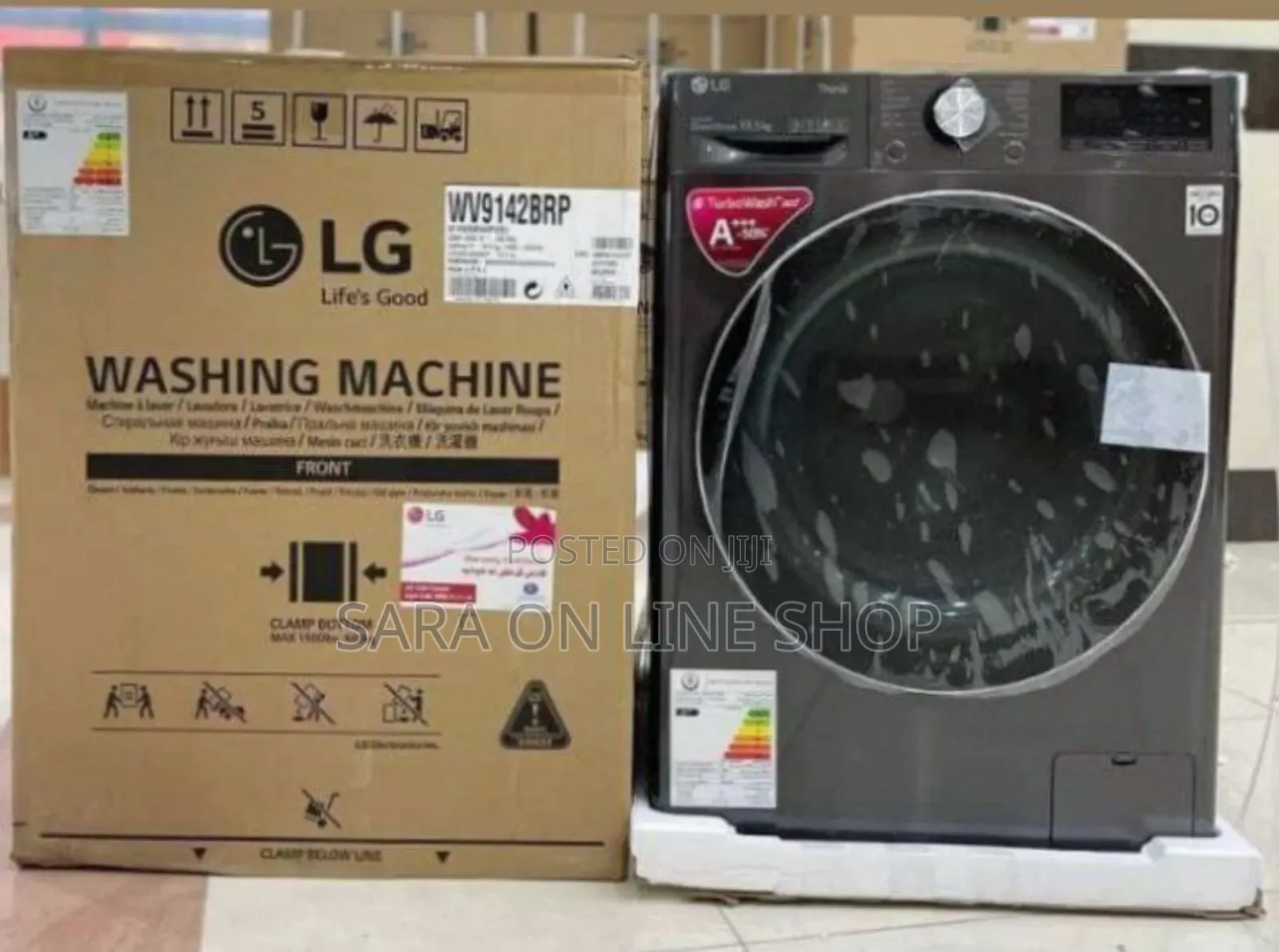 Lg 10/8kg Auto-Matice Orignal Washing Machine Free Delivery
