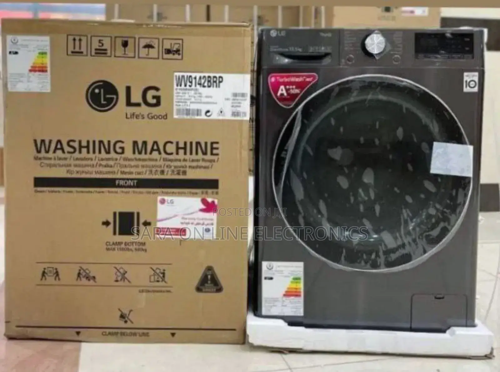 Lg 10/8kg Auto-Matice Orignal Washing Machine Free Delivery