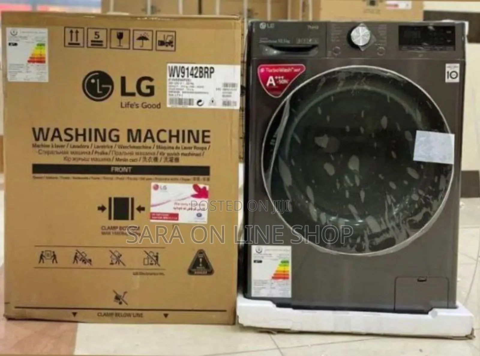 Lg 10/8kg Auto-Matice Orignal Washing Machine Free Delivery