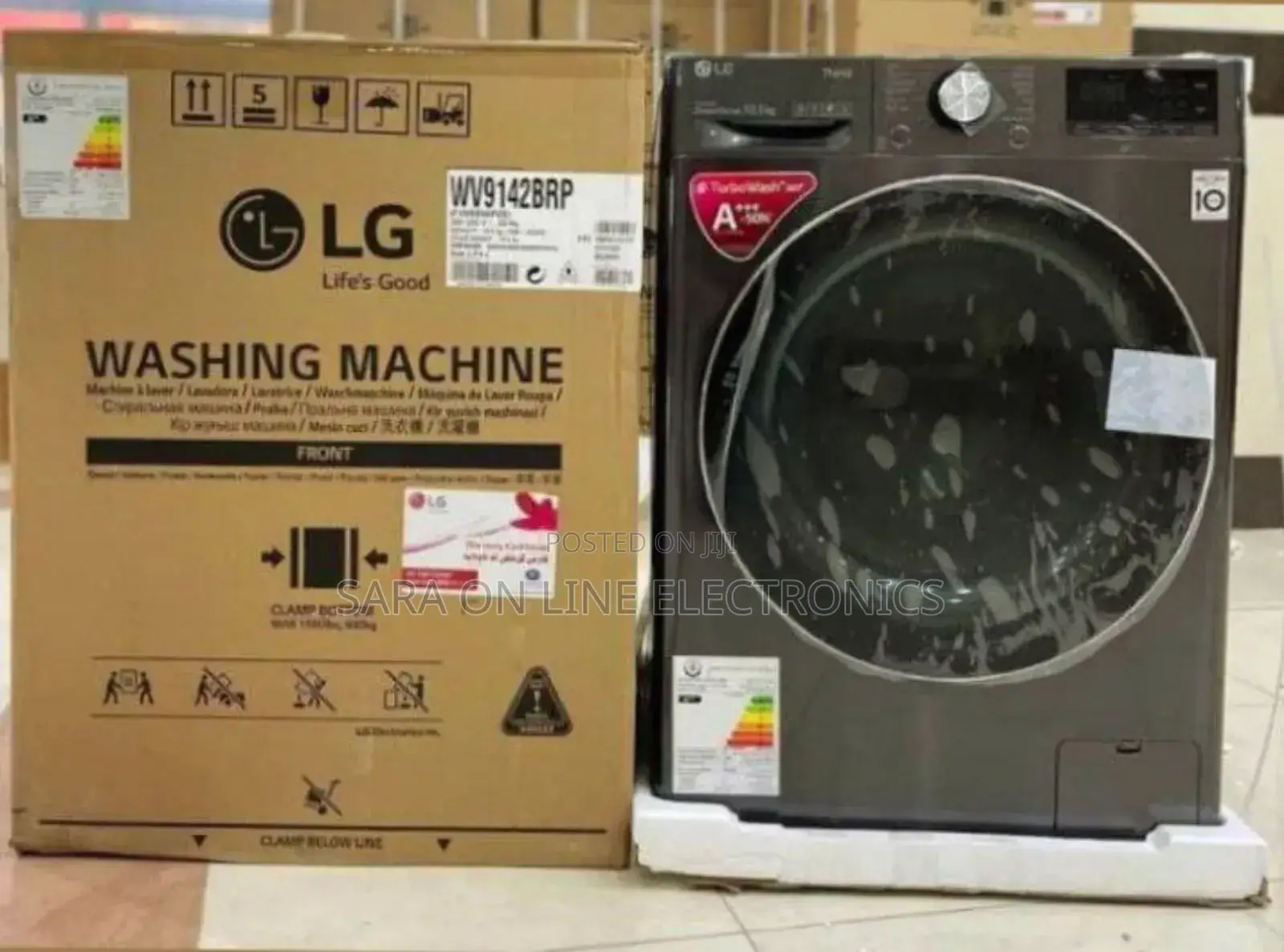 Lg 10/8kg Auto-Matice Orignal Washing Machine Free Delivery