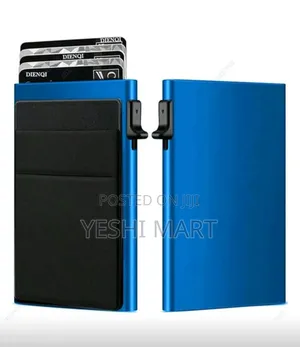 Photo - Aluminum Alloy Anti-theft Card Case Wallet Birthday/Valentine's Day/Fa