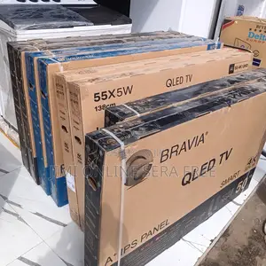 Bravia Smart Tv Qled 50 , 55 65 , 75 Inch Andraid Framless Tv