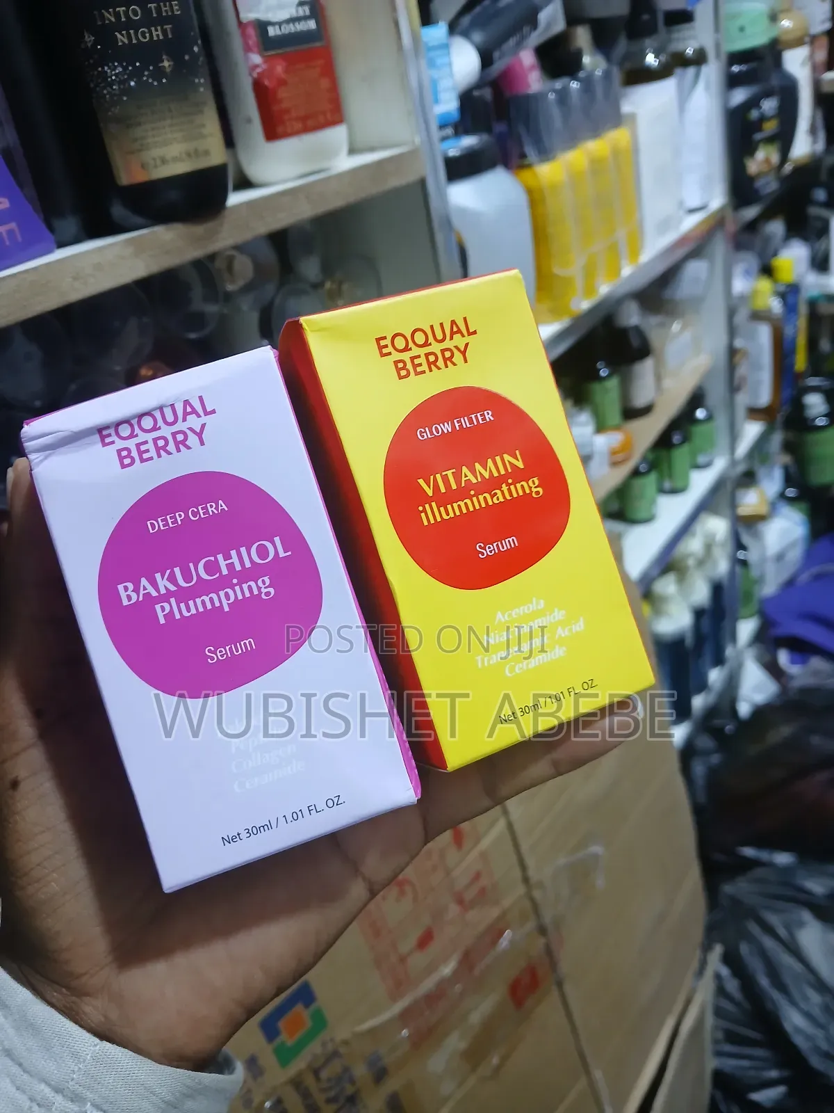 Equual Berry Serums (Bakuchiol Plumping Vitamin Illuminating