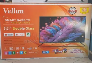 Vellum 50” Smart Tv – Japan Technology | 2025 Model
